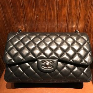 Authentic Chanel Lambskin